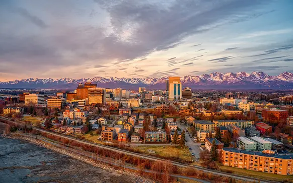 Alaska cityscape
