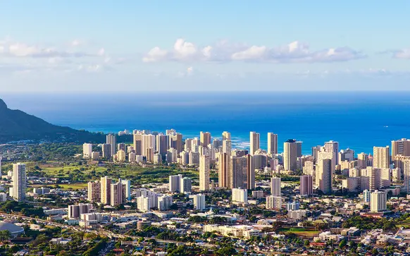 Hawaii cityscape