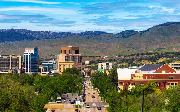 Idaho cityscape