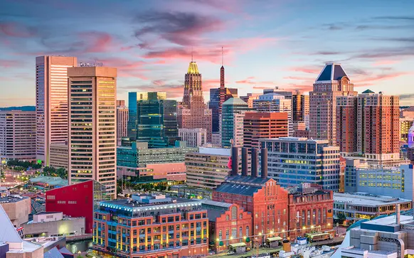 Maryland cityscape
