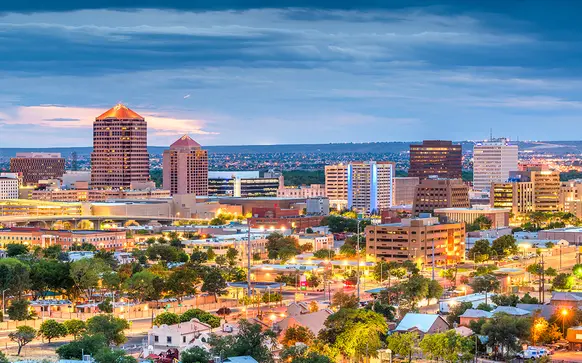 New Mexico cityscape