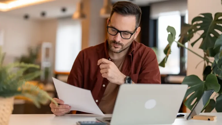 Man learning about Trust Fund Recovery Penalty.